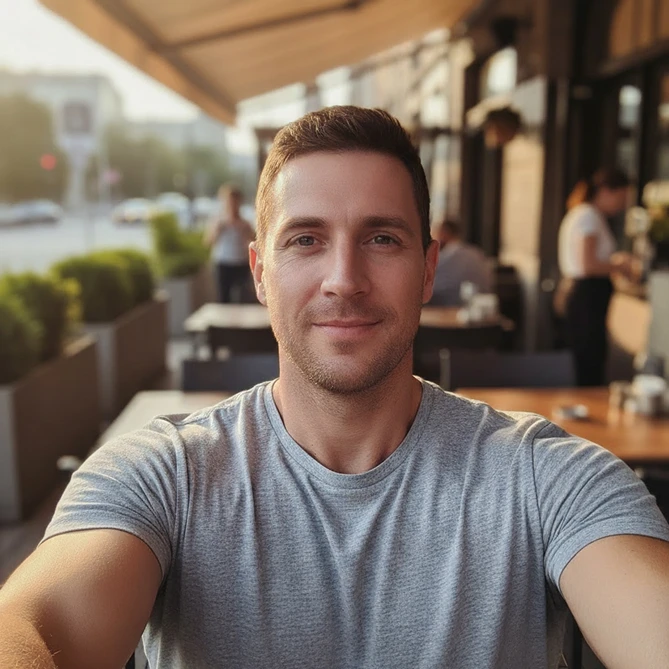 Portrait homme ayant t&eacute;l&eacute;charg&eacute; guide gratuit