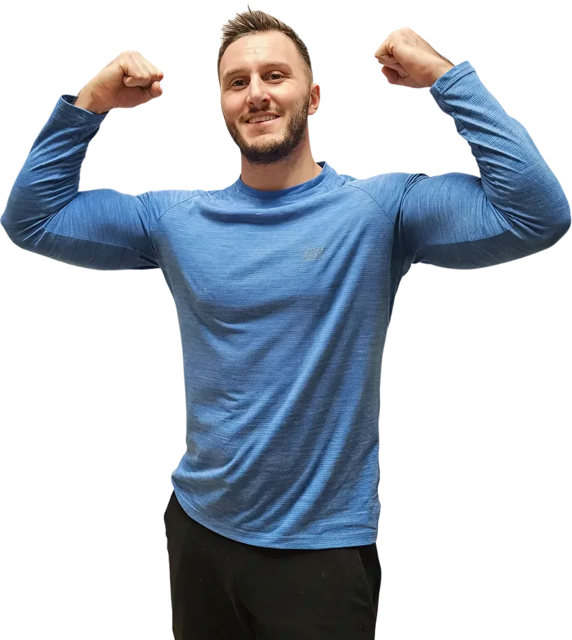 Portrait muscles coach Alan Level Up Academy